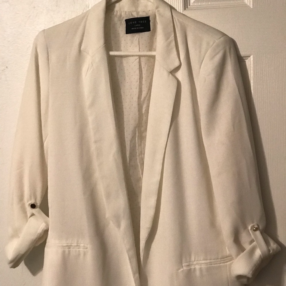 White Blazer